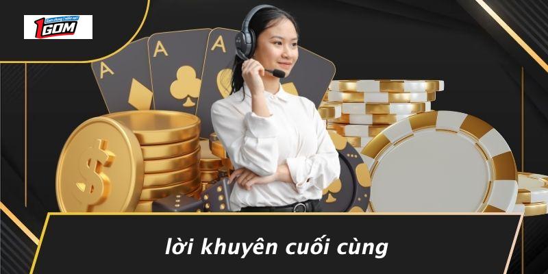 Lời khuyên cuối cùng