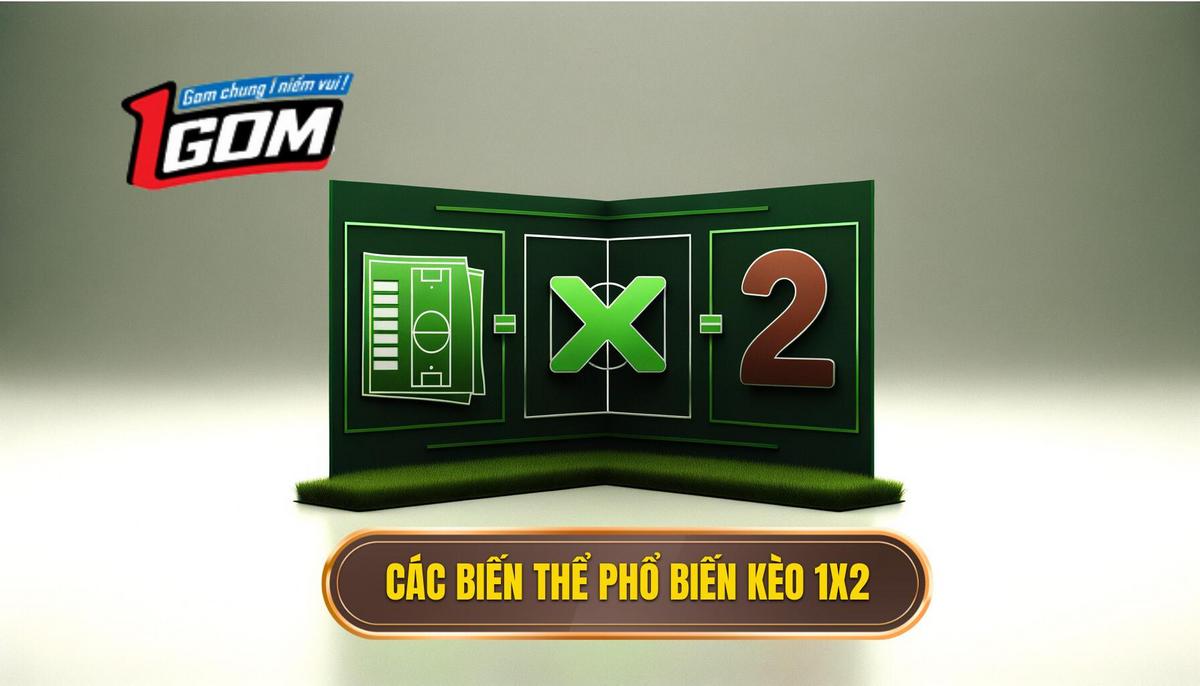 Các biến thể phổ biến của Kèo 1X2
