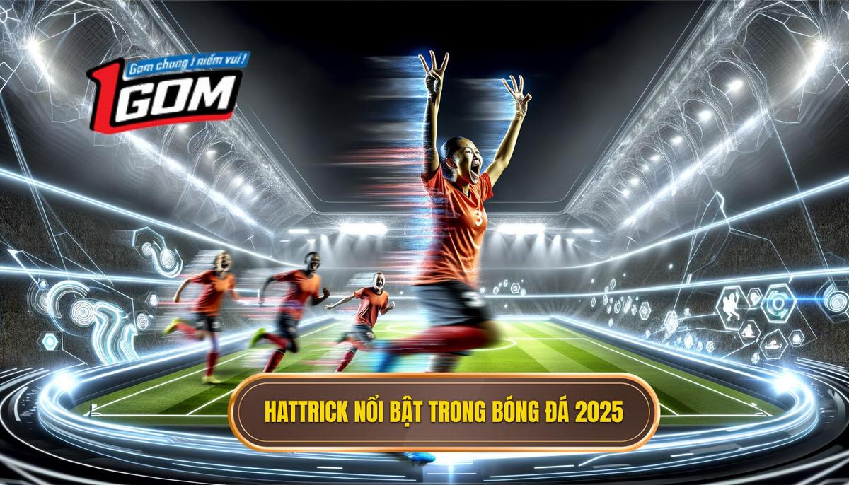 Hattrick nổi bật trong bóng đá 2025