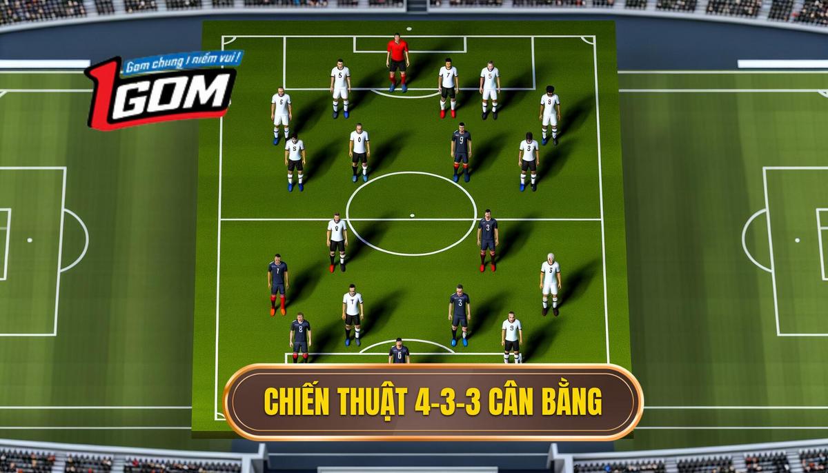 Chiến Thuật Hình Thành_ 4-3-3 Cân Bằng