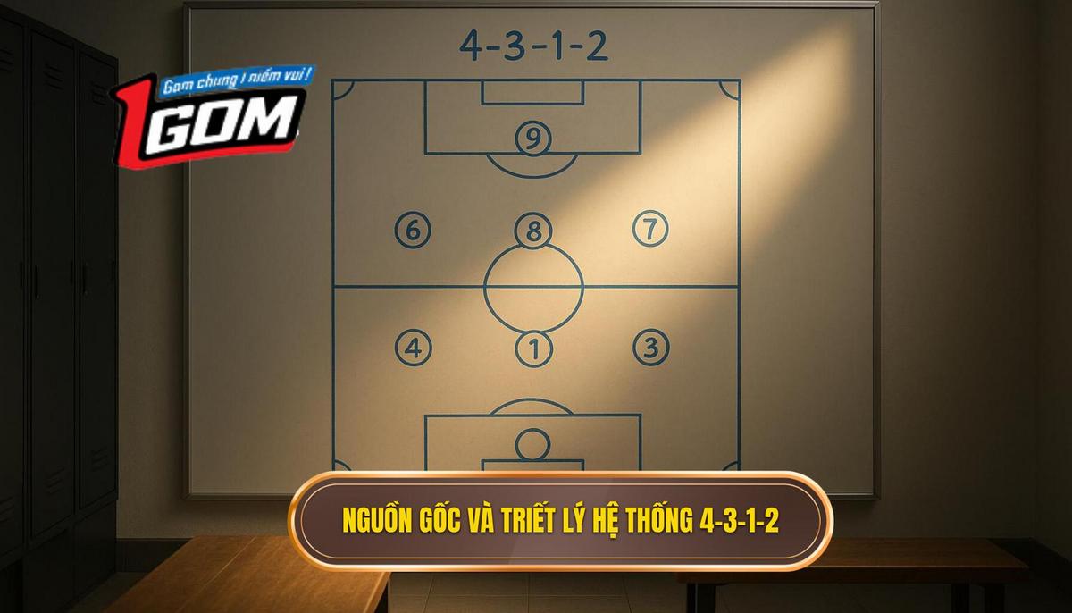 Nguồn Gốc và Triết Lý Cốt Lõi của 4-3-1-2
